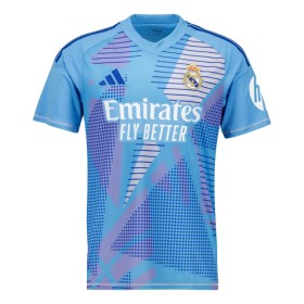 Fotbalové dresy Real Madrid Brankářské Dětské Domácí Dres 2024-25 Krátký Rukáv
